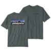 Patagonia Men's Long-Sleeve P-6 Logo Responsibili-Tee Nouveau Green 2024