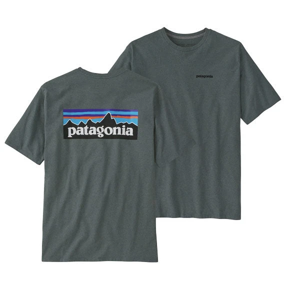 Patagonia Men's P-6 Logo Responsibili-Tee Nouveau Green 2024 1 Patagonia Men's P-6 Logo Responsibili-Tee Nouveau Green 2024