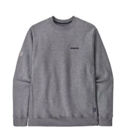 Patagonia P-6 Logo Uprisal Crew Sweatshirt 2023 - Gravel Heather