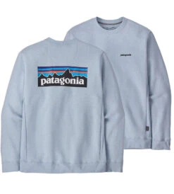 Patagonia P-6 Logo Uprisal Crew Sweatshirt 2023 - Steam Blue
