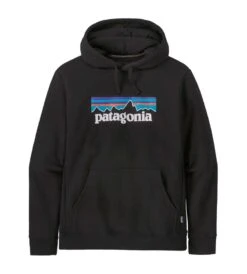 Patagonia P-6 Logo Uprisal Hoodie 2023 - Black