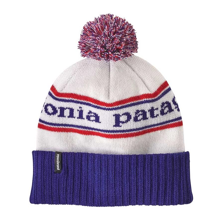 Patagonia Powder Town Beanie 2023 - Park Stripe Viking Blue 1 Patagonia Powder Town Beanie 2023 - Park Stripe Viking Blue