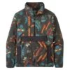 Patagonia Synch Anorak Forest Floor Ink Black - 2023