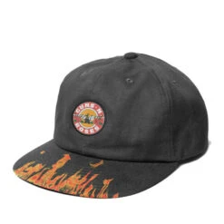 Primitive Next Door Strapback Cap - Black