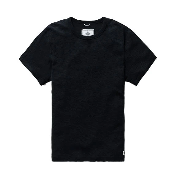 Reigning Champ 1x1 Slub Tee Black 1 Reigning Champ 1x1 Slub Tee Black