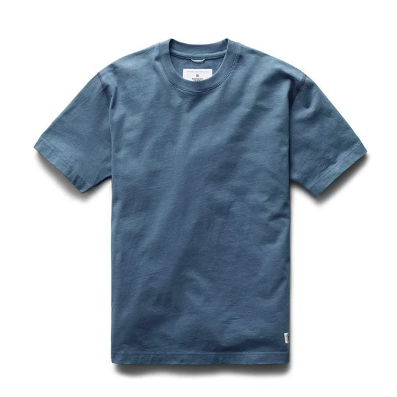 Reigning Champ Midweight Jersey T-Shirt Washed Blue 1 Reigning Champ Midweight Jersey T-Shirt Washed Blue