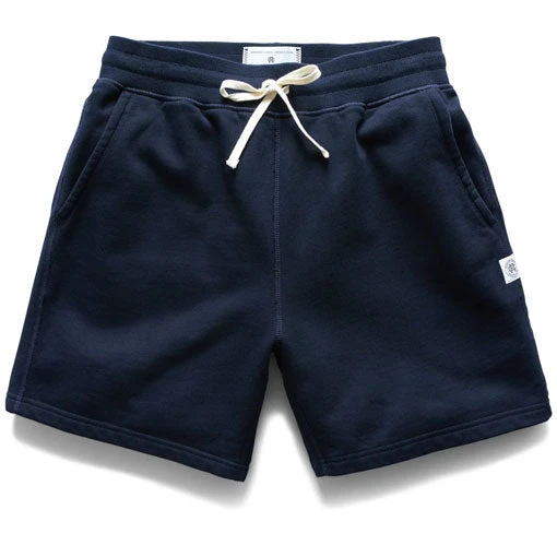 Reigning Champ Midweight Terry 6-Inch Sweatshort Navy 1 Reigning Champ Midweight Terry 6-Inch Sweatshort Navy