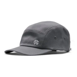 Reigning Champ Monogram 5-Panel Cap Carbon