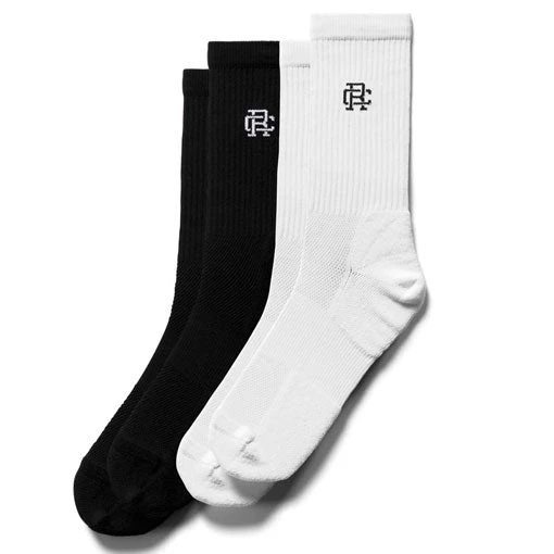 Reigning Champ Performance Crew Sock 2-Pack 1 Reigning Champ Performance Crew Sock 2-Pack