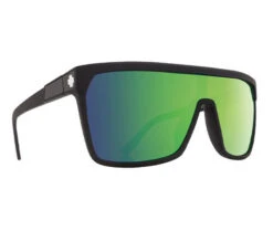 SPY Flynn Matte Black Happy Bronze With Green Spectra Mirror