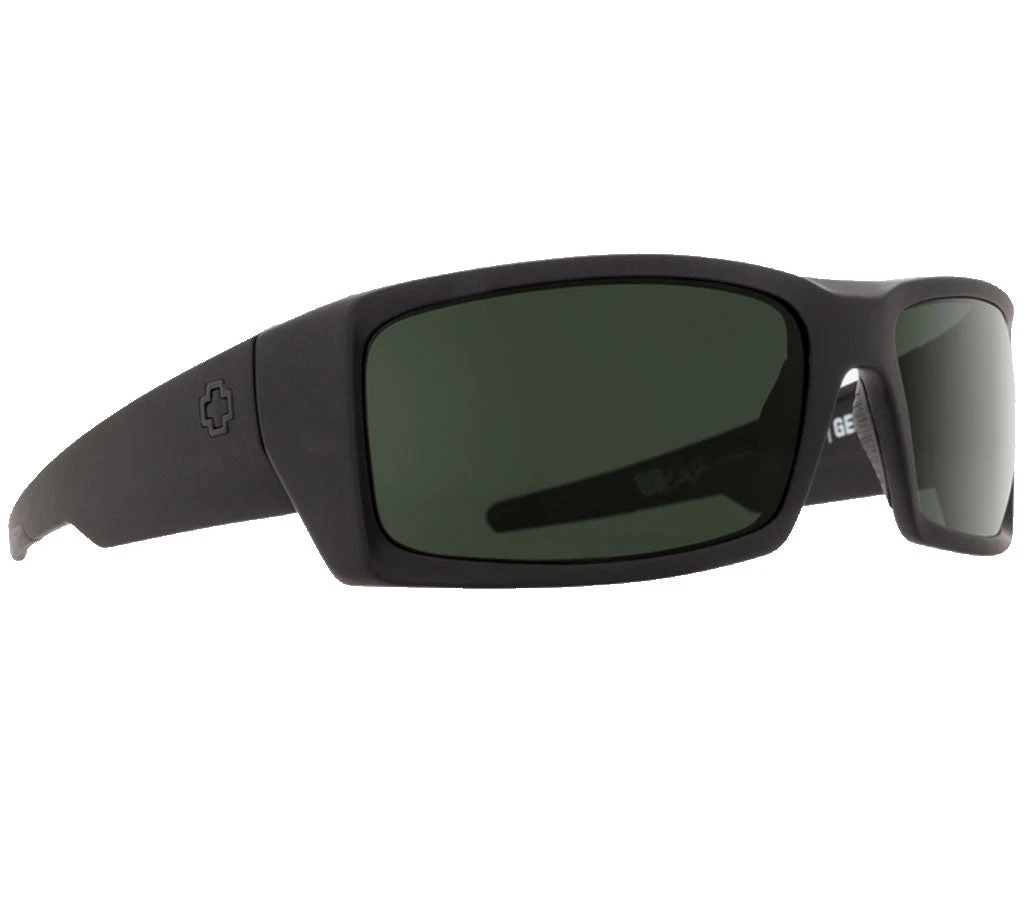 SPY General - Soft Matte Black Happy Gray Green Polar 1 SPY General - Soft Matte Black Happy Gray Green Polar