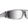 SPY Logan Clear Smoke Happy Gray Green With Silver Mirror