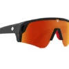 SPY Monolith Speed Matte Black Happy Boost Polar Orange Mirror