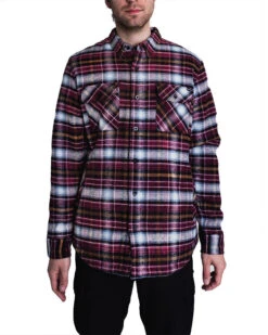 Source Bayside Sherpa Flannel Black