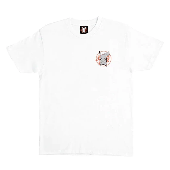 Santa Cruz Pokemon Pikachu T-Shirt - White 1 Santa Cruz Pokemon Pikachu T-Shirt - White