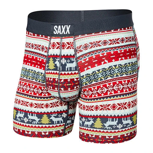 Saxx Ultra Soft Bb Fly - Sweater Weather - Multi 1 Saxx Ultra Soft Bb Fly - Sweater Weather - Multi