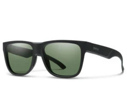 Smith Lowdown 2 Sunglass - Matte Black ChromaPop Polarized Gray Green