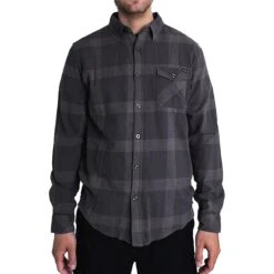 Source Landing Camp Flannel Asphalt