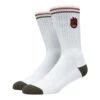 Spitfire Bighead Fill EMB Sock - White/Olive