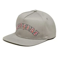 Spitfire Old E Arch Snapback Cap - Grey/Red