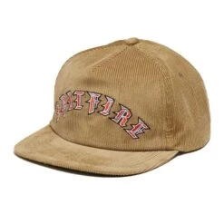 Spitfire Old E Arch Snapback Cap - Khaki