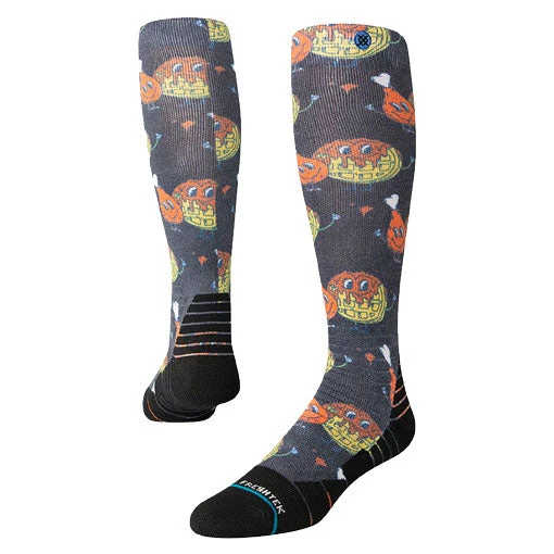 Stance Men's Bock Bock Black Snowboard Sock 2024 1 Stance Men's Bock Bock Black Snowboard Sock 2024