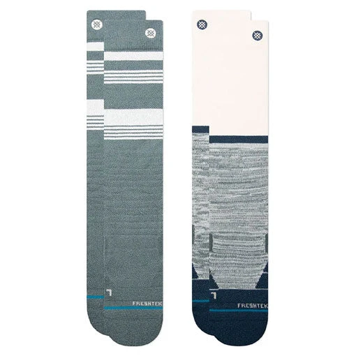 Stance Men's Freeton 2Pk Teal Snowboard Sock 2024 1 Stance Men's Freeton 2Pk Teal Snowboard Sock 2024