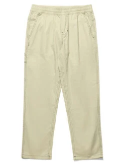 Taikan Carpenter Pant Cream/Contrast Stitch