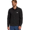 The North Face Men's First Trail UPF Button Shirt TNF Black