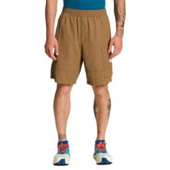 The North Face Nylon Easy Short Utility Brown
