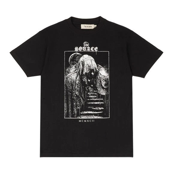 The Source Doom T-Shirt Black/White 1 The Source Doom T-Shirt Black/White