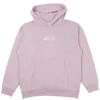 The Source Oval Hooded Sweatshirt Lilac/Shell Emb