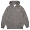 The Source Team Word Logo Hooded Sweatshirt Black Speckle/White