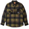 Thirty-Two Men's Rest Stop Button Fleece Shirt Forest 2023