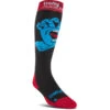 Thirty-Two Men's Santa Cruz Snowboard Sock - Black 2023