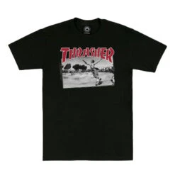 Thrasher Jake Dish T-Shirt - Black