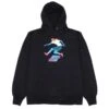 Thrasher Tre Hoodie - Black