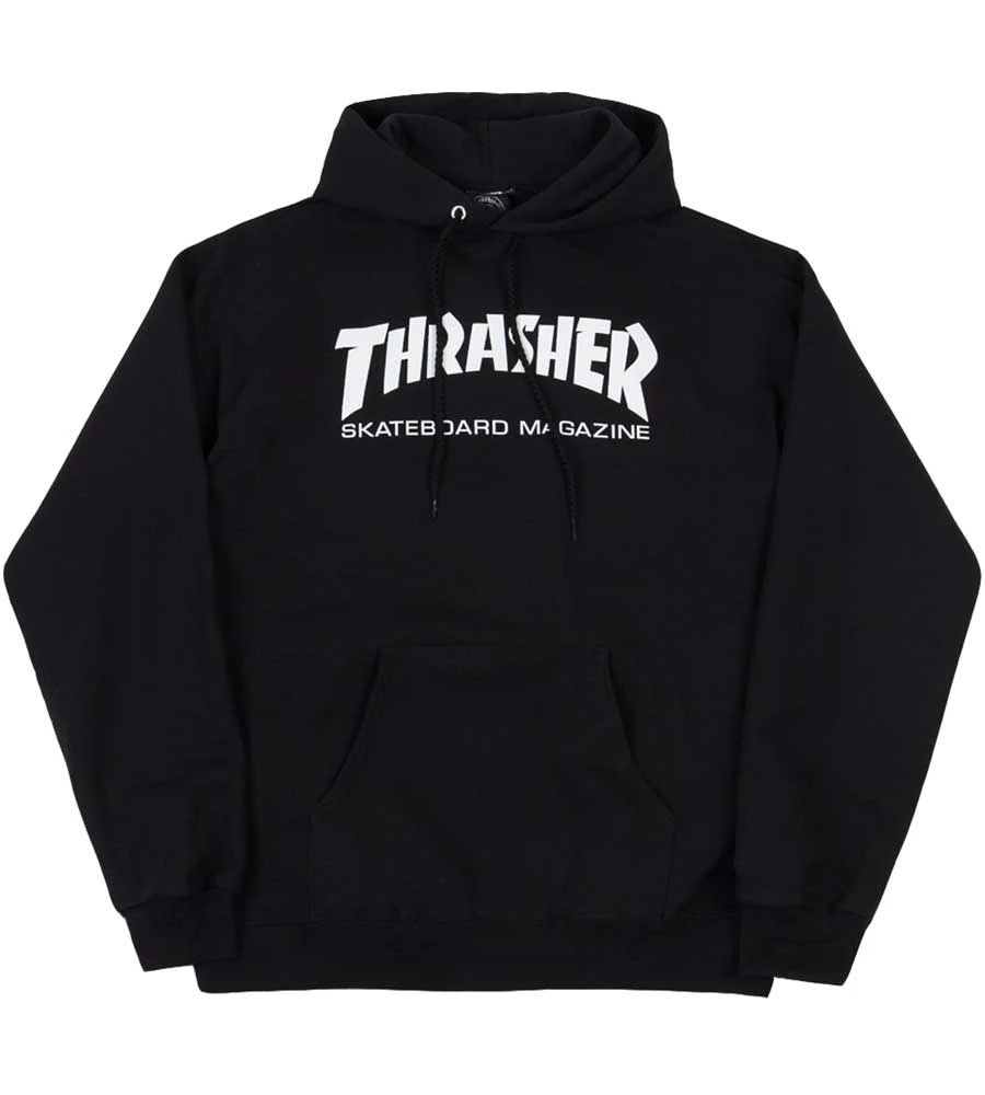 Thrasher Skate Mag Hoodie - Black 1 Thrasher Skate Mag Hoodie - Black