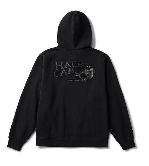 Vans Half Cab 30th Fleece Hooded Sweatshirt - Black 2 Vans Half Cab 30th Fleece Hooded Sweatshirt - Black - Image 2