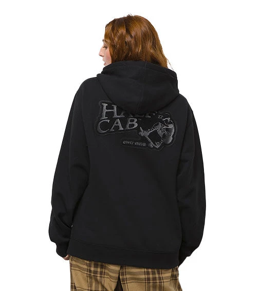 Vans Half Cab 30th Fleece Hooded Sweatshirt - Black 4 Vans Half Cab 30th Fleece Hooded Sweatshirt - Black - Image 4