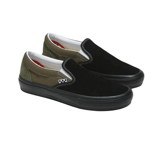 Vans Skate Slip-On - Black/Grape Leaf 2 Vans Skate Slip-On - Black/Grape Leaf - Image 2