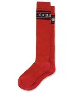 Vans Men's PhD Medium Elite Snowboarding Sock - Flame 2022