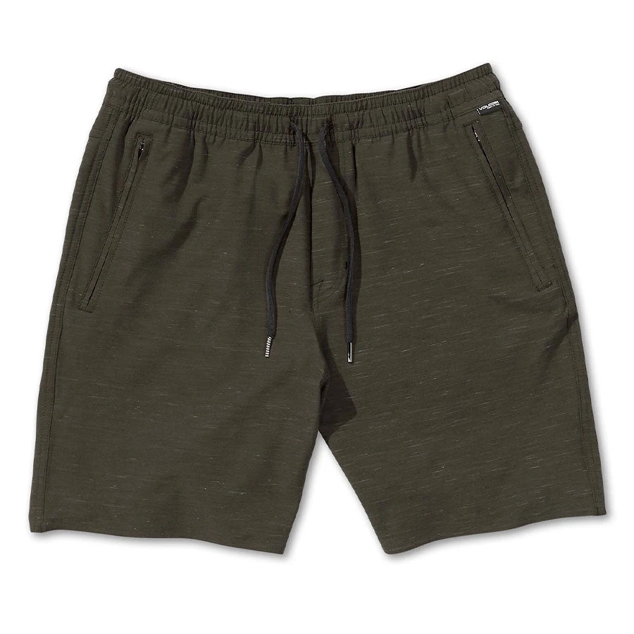 Volcom Wrecpack Hybrid 19 Inch Short - Black 1 Volcom Wrecpack Hybrid 19 Inch Short - Black